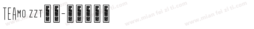 TEAmo zzt字体字体转换